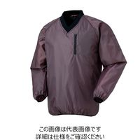 クロダルマ 中綿入防寒Vヤッケ ワイン 3L 54236-71-3L 1セット(2枚)（直送品）