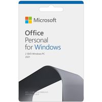 Microsoft Office Personal 2021 (永続版)|カード版|Windows11、10|PC2台 マイクロソフト オフィス（直送品）