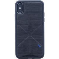 MSソリューションズ iPhone XS/X シェル型ケース/2WAYスタンド(Black) IP8HYB-TLIGBLK 1個