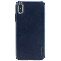 iPhone XS iPhone X ケース Uniq グリッターハイブリットシェルケース ハイブリッドケース ブルー（直送品）