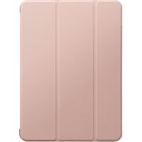 iPad Air 10.9inch (第5世代/第4世代) ケース カバー 背面クリアフラップケースClear Note ピンクベージュ（直送品）