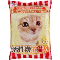 サノテック LOVEにゃん活性炭の猫砂6.5L 910177 1箱（7袋入り）（直送品）