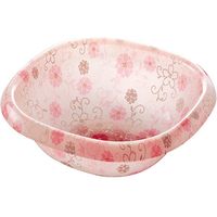 リス 湯桶　ウォッシュボール　洗面器　フィルロ　シュシュ　S　2.6L　コーラルピンク 238081 1個（直送品）