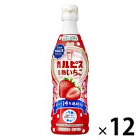 アサヒ飲料 「カルピス（R）完熟いちご」プラスチックボトル 470ml 1箱（12本入）