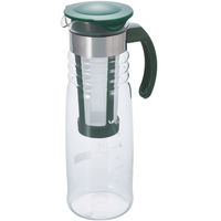 HARIO ハリオ かご網付水出しポット ダークグリーン HCC-12DG 1個