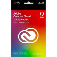 アドビシステムズ Adobe Creative Cloud 12か月版 POSAカード版【Mac 