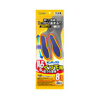 オンパックス 貼るくつ下用 カイロ 足うら全体 黒 エステー 1ケース(120足：3足入り×40)