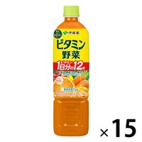 【栄養機能食品】伊藤園 ビタミン野菜 740g エコPET 1箱（15本入）【野菜ジュース】