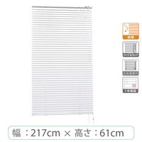 ※低価格※【1cm単位】アルミブラインド＜遮熱＞幅217cmx高さ61cm rzn5835_w217h61r 1セット トーソー（直送品）