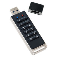 センチュリー セキュリティ機能搭載 64GB USBメモリ LOCKU-64G 1個
