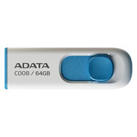 ADATA USBメモリ AC008ー64GーRWEーI 1個