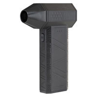 ナカバヤシ 電動エアダスター JET Turbo mini 充電式 ブラック DAD-601BK 1個