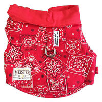 カワノ産業株式会社 マイスタープラス ONAMAEソフティウェア バンダナ SS レッド 4960638021760 1個入（直送品）