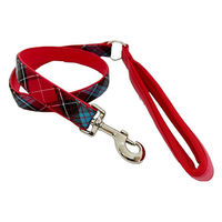 カワノ産業株式会社 マイスター クッションリード ラメチェック M レッド 4960638033503 1個入（直送品）