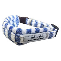 カワノ産業株式会社 マイスタープラス ONAMAEソフティキャットカラー ラメボーダー S ブルー 4960638102070 1個入（直送品）