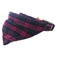 カワノ産業株式会社 マイスター キャットバンダナカラー NEWチェック S ピンク 4960638210546 1個入（直送品）