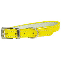 カワノ産業株式会社 マイスター Wレザーカラー 10M レモン 4960638319713 1個入（直送品）