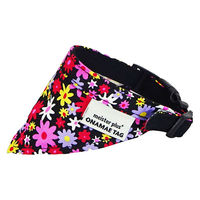 カワノ産業株式会社 マイスタープラス ONAMAEバンダナ フラワー SS ブラック 4960638744386 1個入（直送品）