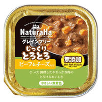 ナチュラハ グレインフリー じっくりとろとろビーフ&チーズ入り 100g 4973321945670 1個(100g)入（直送品）