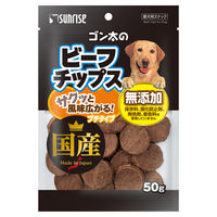 株式会社マルカン(サンライズ) サンライズ ゴン太のビーフチップス プチタイプ 50g 4973321948046 1個(50g)入（直送品）