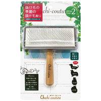 スーパーキャット おウチクチュール 玉付きハードスリッカー M 4973640009572 1個入（直送品）