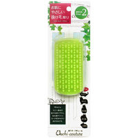 スーパーキャット おウチクチュール ソフトラバーブラシ 4973640009589 1個入（直送品）