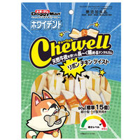 ドギーマンホワイデント CheweLL リボンチキンツイスト 90g(標準15個) 4976555827583 1個(90g)入（直送品）
