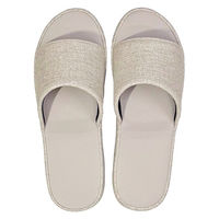 【スリッパ】富士工業 プレミアムビニールスリッパ 抗菌 コンフォートタイプ Mサイズ ベージュ 1足