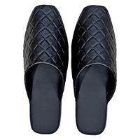 【スリッパ】富士工業 プレミアムビニールスリッパ 抗菌 ソフトタイプ Mサイズ ネイビー 1足