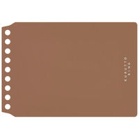 マルマン ミニサイズ くるっとリング表紙 ブラウン FMR9PA-07 1セット(15個)（直送品）