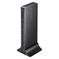 サンワサプライ ドッキングステーション(4K・HDMI×2画面出力・ACアダプタ付) USB-CVDK16 1個