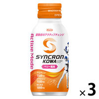 シンクロンコーワ アクティブモード（運動前）　ベリー風味　1セット（1本（100ml）×3）　ゼロシュガー＆ゼロカフェイン
