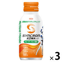 シンクロンコーワ アクティブモード（運動前）　ウォーターメロン風味　1セット（1本（100ml）×3）　ゼロシュガー＆カフェイン
