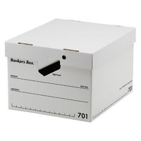 フェローズ バンカーズボックス フタ付き A4サイズ 701ボックス FE-9621301 1セット(3枚入)