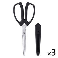 スリム キッチンばさみ セレクト100 000DH3139 1セット（1個×3） 食洗機可 着脱可 キッチンバサミ 貝印