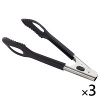 シリコーントング24cm セレクト100 000DH3140 1セット（1個×3） 食洗機可 調理トング 貝印