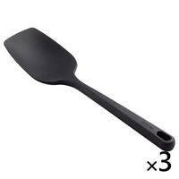 シリコーンスプーン セレクト100 000DH3141 1セット（1個×3） 食洗機可 調理スプーン 貝印