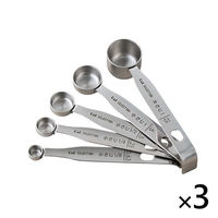 計量スプーン 5本組 セレクト100 000DH3101 1セット（1個×3） 食洗機可 貝印
