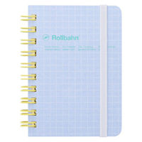 デルフォニックス ロルバーンポケット付メモスコラミニ ライトブルー 501228360 1冊