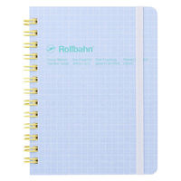 デルフォニックス ロルバーンポケット付メモスコラM ライトブルー 501229360 1冊