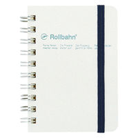 デルフォニックス ロルバーンポケット付メモメタリックミニ パールホワイト 501176907 1冊