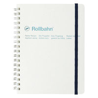 デルフォニックス ロルバーンポケット付メモメタリックL パールホワイト 501178907 1冊