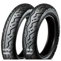 井上ゴム工業 タイヤ MB47 チューブレス 110/80ー10 T/L 122404 1本（直送品）