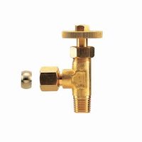 ミヤコ MV101R ソロバン玉入 アングル型(片口) 黄銅 6.35X1/8 1個（直送品）