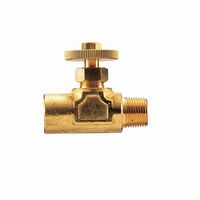 ミヤコ MV100MF ストレート型 ミニチュアバルブ メス×オス 1/2X1/2 1個（直送品）