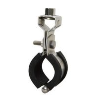 アカギ A10217 防振 CL吊バンド 3tゴム タン付 SUS304製 65A A10217-65A 1個（直送品）