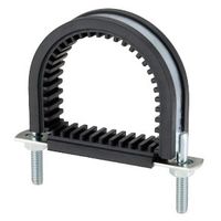 アカギ A10616 防振 Uバンド 15A A10616-15A 1個（直送品）