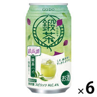 チューハイ 合同酒精 鍛茶 鍛高譚の緑茶ハイ たんたかたん 缶 340ml 6本