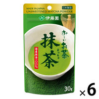 伊藤園 おーいお茶 宇治抹茶 1セット（30g×6袋） 粉末飲料 インスタント