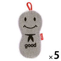 ニコット（Nicott）ニコニコスポンジ グッド グレースポンジ ロング 1セット（1個×5） サンベルム